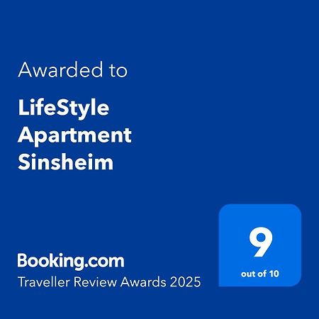 Lifestyle Apartment ซินส์ไฮม์ ภายนอก รูปภาพ
